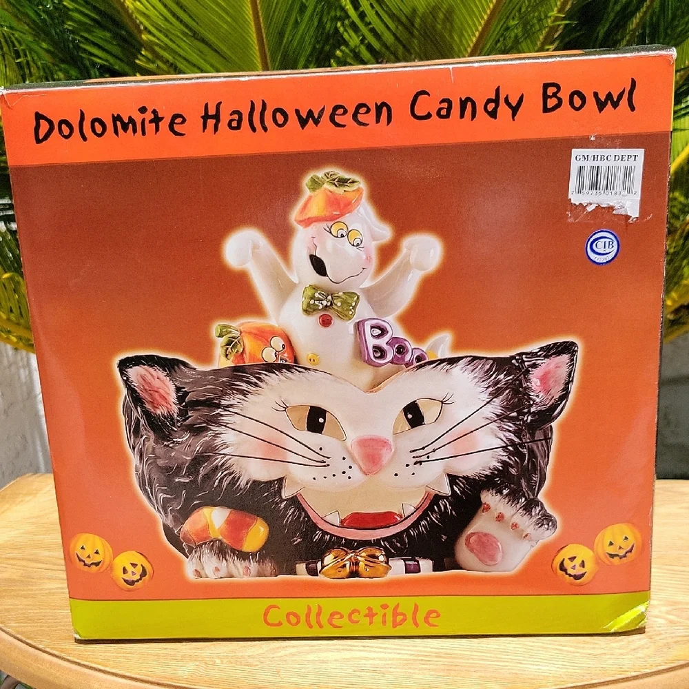 Halloween Cat Bowl